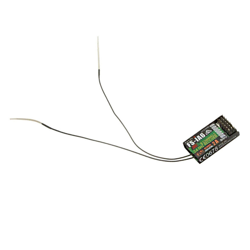 Flysky FS-iA6 2.4G 6CH Receiver AFHDS 2A For RC Fixed-wing Aircraft Glider