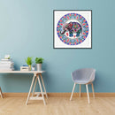 5D DIY Special Shaped Diamond Painting Elephant Embroidery Mosaic Craft Kit