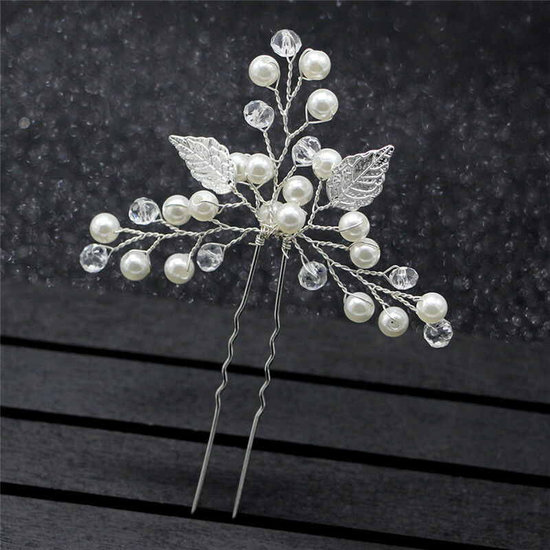 2pcs Women Hair Pins Bridal Hairpins Wedding Hair Ornaments Hair Accessories Kw