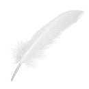 100pcs White Feathers Goose Craft for Party Hat Crafts Wedding Decoration 1 U4Y5