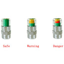 4X Car Tyre Tire Pressure Gauge Indicator Alert Tpms Monitoring Valve Cap Sen FT