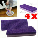 4x Foot Pumice Sponge Callus Exfoliate Stone Hard Skin Remove Pedicure Scrubber