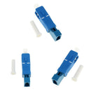 3x LC Female to SC Male Singlemode 9/125 SM Optical Fiber