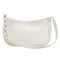 Pure Soft Leather Women Handbag Small Underarm Shoulder Totes Bag (Beige)