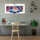 5pcs 5D DIY Full Drill Diamond Painting Ring Lake Water Cross Stitch Crafts Kits