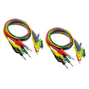 10 Packs Banana Plug to Alligator Clip Cable Kit 120cm Accessories 1000V