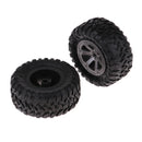 4Pcs 73mm Diameter Tire Tyres for WPL B14 RC Car Truck Part DIY Accessories