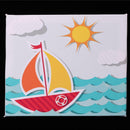 Kids Child DIY Button Painting Stickers Pictures Handmade Drawing Craft Kit
