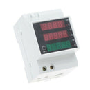 100A AC80 - 300V digital multifunctional DIN Rail Voltage Meter Voltmeter W