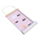 Nordic Style Baby Child Kids Height Ruler Kids Growth Size Chart Height Mea L8Q3