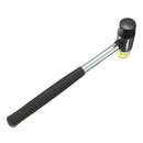 AU_25mm Double-Sided Rubber & Nylon Hammer Head Face Diameter Jewelry Mallet  BX