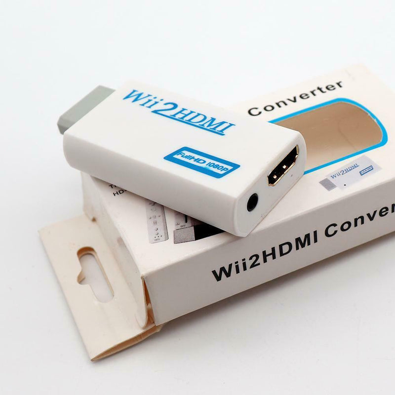 Full HD 1080P Wii to 4K HDMI Wii2 HDMI Converter for PC HDTV Monitor Display