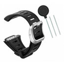For Polar FT60 Replace Silicone Smart Watch Strap Band WristBand Men Black