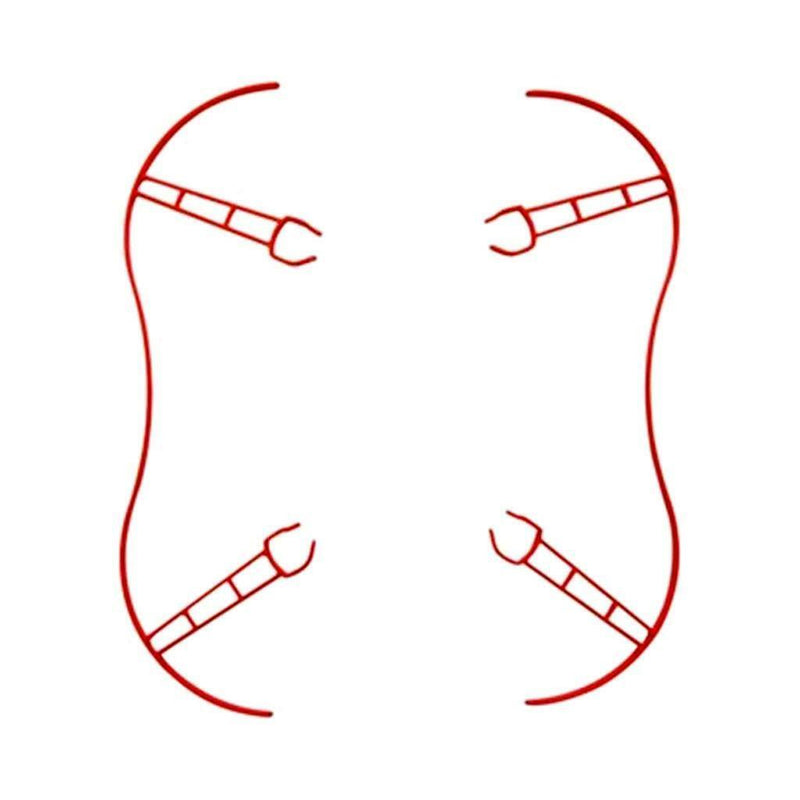 1 Pair Parrot Bebop 2.0 Propeller Props Guard Crash Protector Cover Red