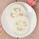 2Pcs Natural Loofah Soap Holder Dish Bathroom Storage Support Plate Stand. ME