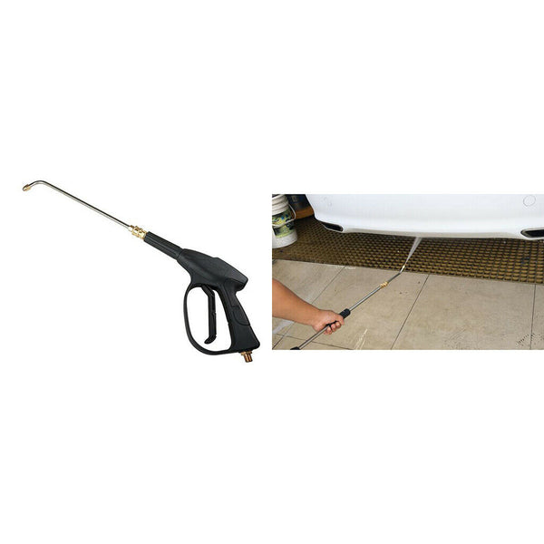2pcs 90 Degree Angled Lance Extension Wand 1/4 Inch Quick Release Up to 3600PSI