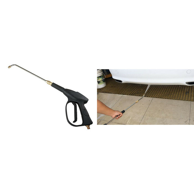 2pcs 90 Degree Angled Lance Extension Wand 1/4 Inch Quick Release Up to 3600PSI