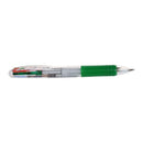 12 x Ballpoint Pens 0.7 mm 4 colors Gel Refill for School Office F3J4
