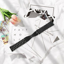 Stailess Steel Bracelet Wrist Strap Watch Band For Garmin Fenix 3 / HR Blac