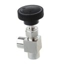 1/4" BSP Female Thread 304 Stainless Steel Flow Control Shut Off Needle Valve 1x