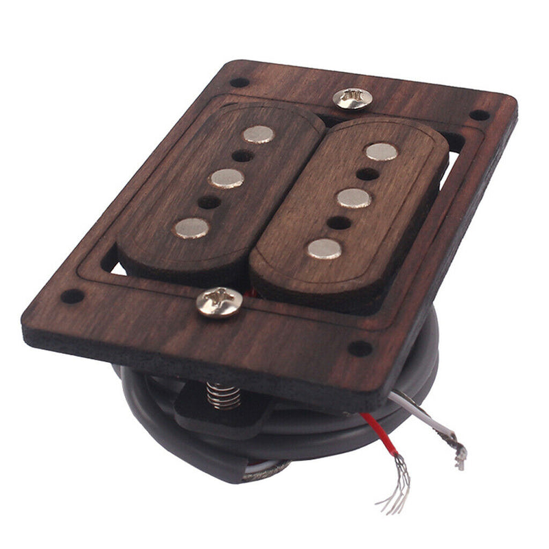 Rosewood 3 String Guitar  Pickup Musical Instrument Accessory DIY