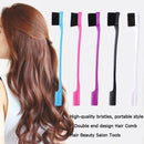 Double Sided Hair Edge Brush Hair Styling Hair Beauty Hairdress Comb (3pcs
