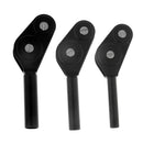 3pcs Fishing Rod Guide Roller Stainless Steel Tip Top Bearing Boat Trolling