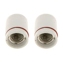 2x Reptile Heat Lamp Light Base Breed Heater Lamp Socket Basking Lamp Holder