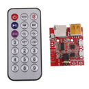 Wireless Bluetooth MP3 Decoder Board Module USB TF Card + Remote Control