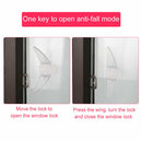 Adhesive Children Baby Safety Lock for Sliding Window Push-pull Door Closet Del