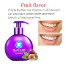 1 Bottle Stain-Free Teeth Whitener Toothpaste Bak-Ing Soda Stain Removal Wh