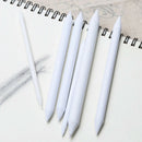 6x Art Drawing Tools Blending Stump Sketch White Pens Stick Tortillon Set