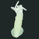 5Pcs 4.3 inch Glow Luminous Soft Squid Octopus Skirts Fishing Lure Baits