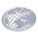 Globe Metal DIY Cutting Dies Stencil Scrapbook Album Paper Card Embossing Craft