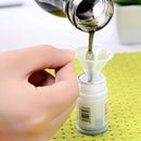 20Pcs Mini Plastic Funnel Perfume Diffuser Liquid Oil Empty Bottle Filler Hopper