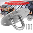 5pcs Stainless Steel Rotatable Hammock Swing Hanger Hook Fixed Hanging Z7Q4