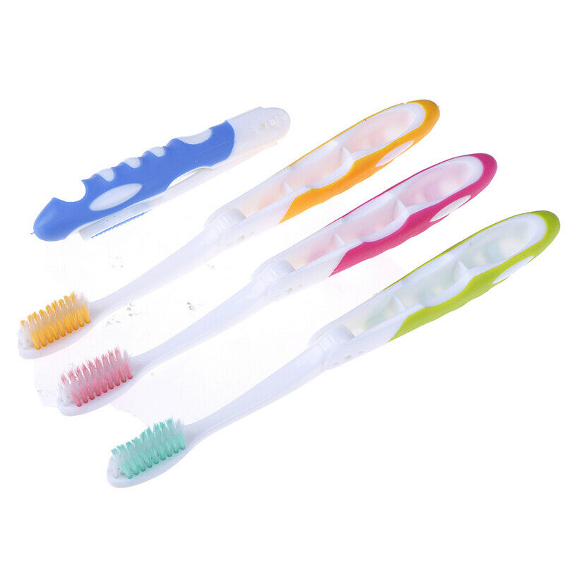 2PCS/set Portable Soft Bristle Travel Camping Hiking Outdoor ToothbrushJCAUJ Kw