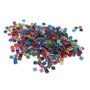 450g Square Glitter Vitreous Glass Mosaic Tiles Home Decors and Craft Supply