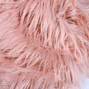 2 Pieces Photo Props Blanket Rug Background for Newborn Baby (Pink+Khaki)