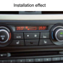 Heater Climate Air Conditioning Control Button Cover for BMW 1/3 Series X1