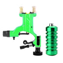 Rotary Tattoo Machine Gun Dragonfly Shader Liner with Handle Grip Green