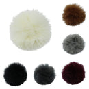 6 colors Large Fluffy DIY Feather Pom Pom Ball for Key Chain Handbag Pendant