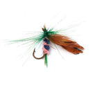 12 pcs Butterfly Design Dry Fly Fishing Bait Hook Accessories