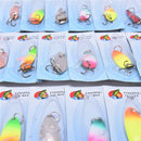 30x Good Assorted Metal Spinner Baits Fishing Spinners Lures Salmon Bass CCC