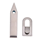 Mini Stainless Steel Forceps Outdoor Travel Survival Tool Key Ring Tweezers