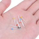 200pcs Dental Fiber Post Glass Quartz Teeth Restorative Refilled Pipe 1.2-1. OZ