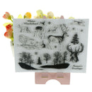 Lovely Xmas theme animals clear stamps scrapbooking album card decor craft JR