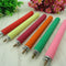 Colorful Pet Birds Cage Perches Stand Platform Chew Toys Paw Grinding Clean Tool