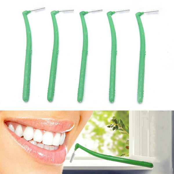 5Pcs Teeth Interdental Brushes Clean Tooth Floss Head Hygiene Dental Oral Ca Hn