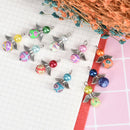 10Pcs Mixed Polymer Clay Dancing Angel Wings Charms Pendant DIY Jewelry Finding-